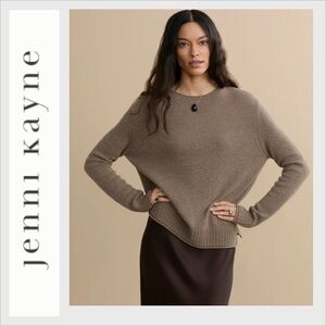 Jenni Kayne Everyday Sweater in Taupe L